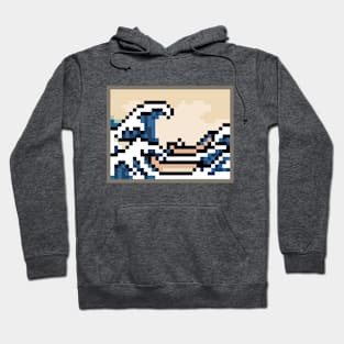 The Great Pixel off Kanagawa Hoodie